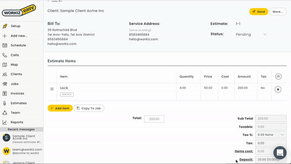 Estimate Get Paid Online