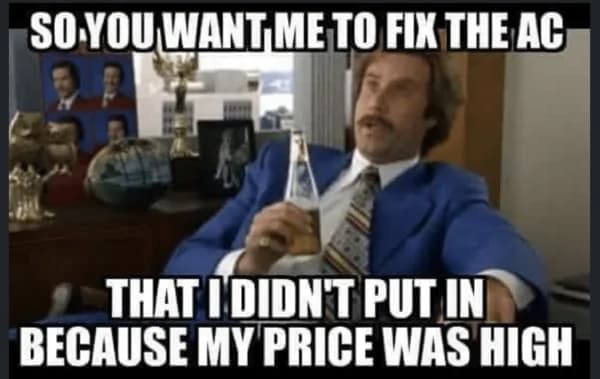 Fix The Ac High Price