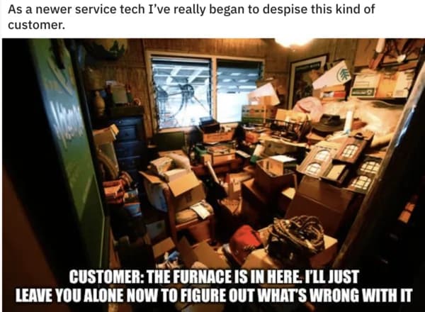 Furnace Newer Service Tech