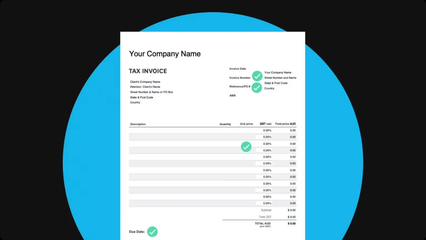 Xero Invoice