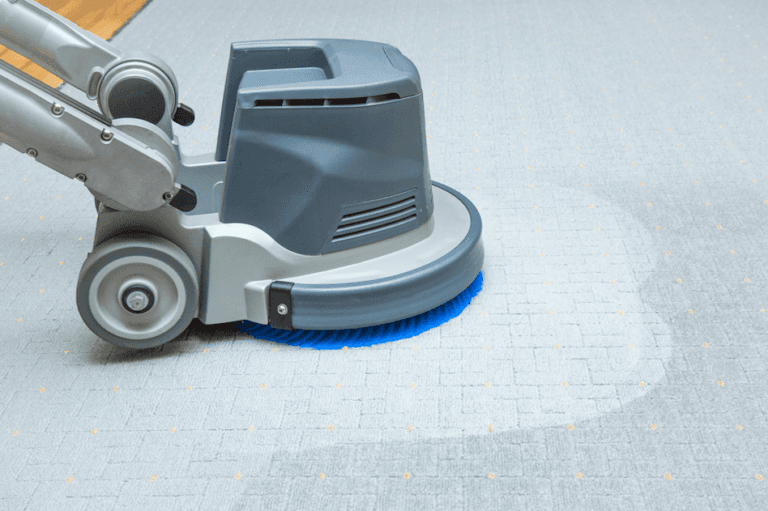 vacuum cleaning dirty carper