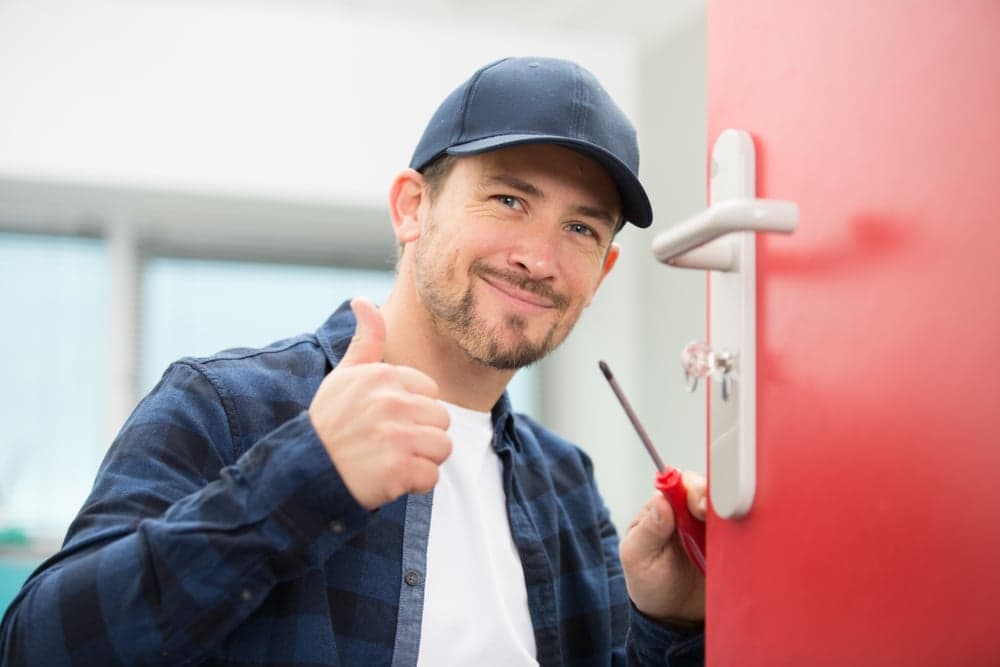 locksmith man smiling
