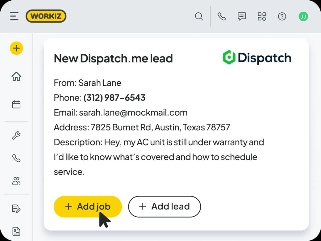 Stop retyping job info