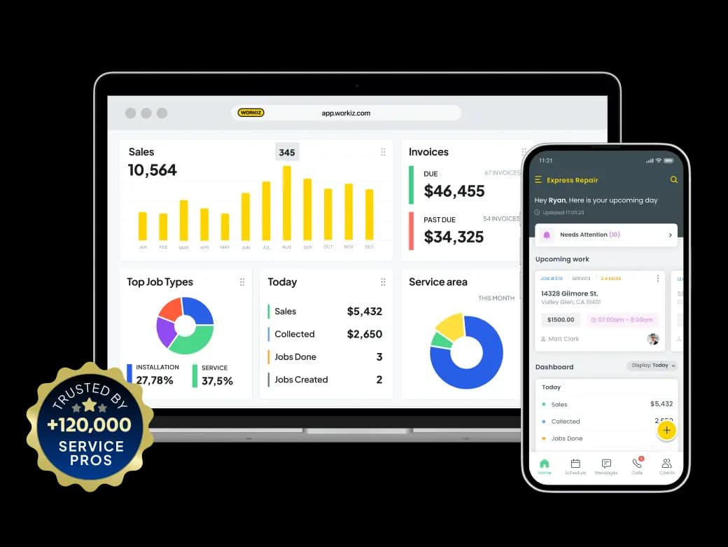 Workiz mobile app
